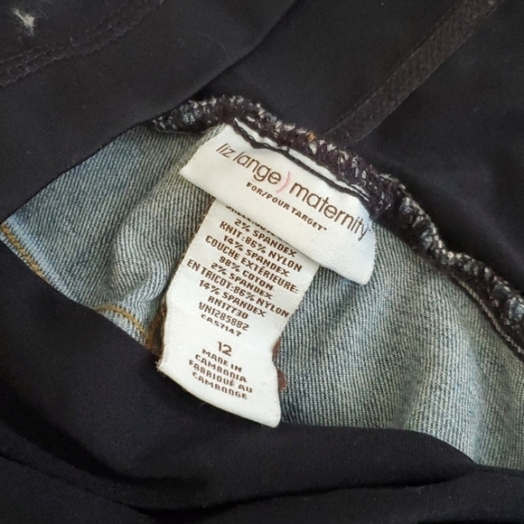Liz lange maternity stretch belly jeans - Picture 8 of 9